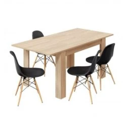 Tavolo 140x90 Cm Rovere Chiaro Allungabile Rovere Chiaro 10 Tavolo 140x90 Cm Rovere Chiaro Allungabile Rovere Chiaro -Vendite HOMCOM || VIDAXL || Songmics 11024196 4