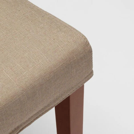 Sedia In Legno Imbottita Stile Henriksdal Per Cucina Sala Da Pranzo Comfort Colore: Beige 7 Sedia In Legno Imbottita Stile Henriksdal Per Cucina Sala Da Pranzo Comfort Colore: Beige - immagine 5