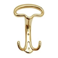 Appendiabiti In Zama Modello Lady Finitura Oro Lucido 150x90 Mm