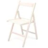 Sedia Pieghevole In Legno Colorata BIANCO LUSSO 1 PEZZO -Vendite HOMCOM || VIDAXL || Songmics 15066749 1