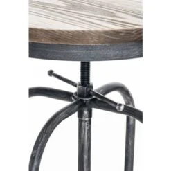 Tavolo Bar Brighton Ø 60 Cm Argento Antico -Vendite HOMCOM || VIDAXL || Songmics 15559320 5