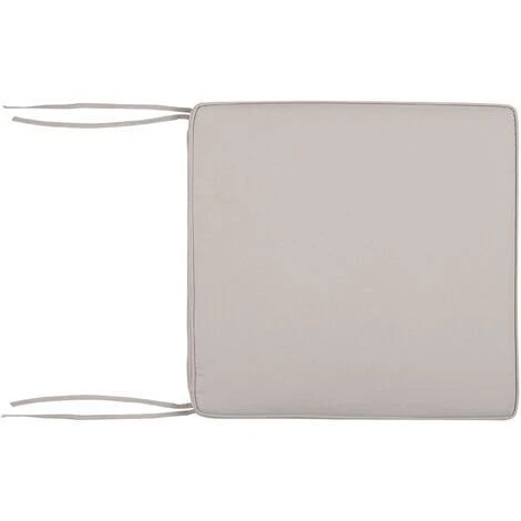 Set Di Cuscini Per Sedie Da Giardino Taupe Sassari 7 Set Di Cuscini Per Sedie Da Giardino Taupe Sassari - immagine 5