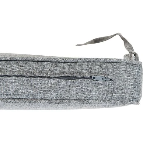 Cuscino Per Sedia Da Giardino Grigio Sassari 7 Cuscino Per Sedia Da Giardino Grigio Sassari - immagine 5