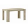 Skraut Home - Tavolo Consolle Da Pranzo E Soggiorno, Rettangolare, Da 140 Cm, Colore Rovere Chiaro, Misure: 80 Larghezza X 138 Lunghezza 75 Cm Altezza Fino A 6 Persone -Vendite HOMCOM || VIDAXL || Songmics 17391699 1