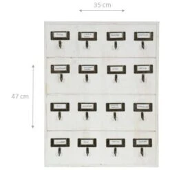 Bacheca Porta Chiavi Da Muro A Parete 16 Ganci In Legno 37x47 Cm Appendichiavi Da Ingresso Contenitore Armadietto Da Ufficio 8 Bacheca Porta Chiavi Da Muro A Parete 16 Ganci In Legno 37x47 Cm Appendichiavi Da Ingresso Contenitore Armadietto Da Ufficio -Vendite HOMCOM || VIDAXL || Songmics 18030525 2