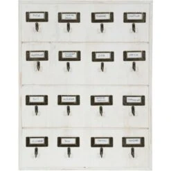 Bacheca Porta Chiavi Da Muro A Parete 16 Ganci In Legno 37x47 Cm Appendichiavi Da Ingresso Contenitore Armadietto Da Ufficio 11 Bacheca Porta Chiavi Da Muro A Parete 16 Ganci In Legno 37x47 Cm Appendichiavi Da Ingresso Contenitore Armadietto Da Ufficio -Vendite HOMCOM || VIDAXL || Songmics 18030525 5