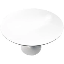 TAVOLO ROTONDO BIANCO IN MDF DIAM. 100CM 9 TAVOLO ROTONDO BIANCO IN MDF DIAM. 100CM -Vendite HOMCOM || VIDAXL || Songmics 18090859 3