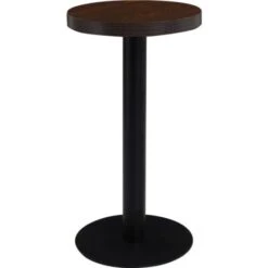 Tavolo Da Bistrot Marrone Scuro 40 Cm In MDF VidaXL