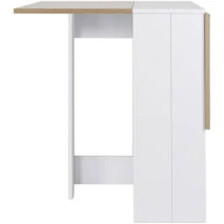 Tavolo Pieghevole Bianco + Rovere 103 * 76 * 73,4 Cm 11 Tavolo Pieghevole Bianco + Rovere 103 * 76 * 73,4 Cm -Vendite HOMCOM || VIDAXL || Songmics 18982240 5