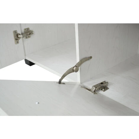 CREDENZA MODERNA ROVERE SBIANCATO 7 CREDENZA MODERNA ROVERE SBIANCATO - immagine 5