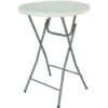 Tavolo Da Bar Pieghevole Altezza: 110 Cm Diametro Piano Tavolo: Ø80 Cm -Vendite HOMCOM || VIDAXL || Songmics 19876401 1