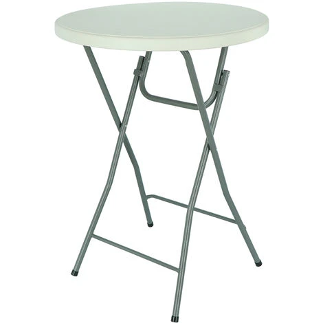 Tavolo Da Bar Pieghevole Altezza: 110 Cm Diametro Piano Tavolo: Ø80 Cm 3 Tavolo Da Bar Pieghevole Altezza: 110 Cm Diametro Piano Tavolo: Ø80 Cm