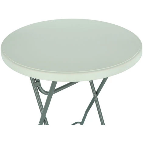 Tavolo Da Bar Pieghevole Altezza: 110 Cm Diametro Piano Tavolo: Ø80 Cm 6 Tavolo Da Bar Pieghevole Altezza: 110 Cm Diametro Piano Tavolo: Ø80 Cm - immagine 4