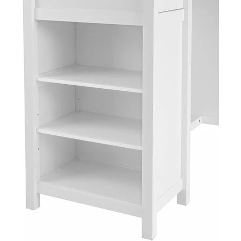 SoBuy Penisola Cucina Tavolo Alto Bar In Legno Lunghezza: 120 Cm ProfonditĂ : 55 Cm Altezza: 90 Cm Bianco FWT64-WN 5 SoBuy Penisola Cucina Tavolo Alto Bar In Legno Lunghezza: 120 Cm ProfonditĂ : 55 Cm Altezza: 90 Cm Bianco FWT64-WN - immagine 3