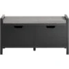 SoBuy Mobile Scarpiera Panca Ingresso Cassapanca Contenitore Moderna L91P30A50 Cm Nero FSR63-SCH 1 SoBuy Mobile Scarpiera Panca Ingresso Cassapanca Contenitore Moderna L91P30A50 Cm Nero FSR63-SCH -Vendite HOMCOM || VIDAXL || Songmics 24057779 1