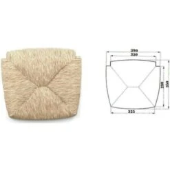 Ricambio Per Sedia In Paglia Modello Venezia - C1212