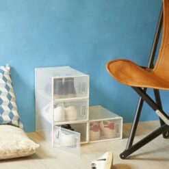 Set 4 Scatole Impilabili Per Scarpe -Vendite HOMCOM || VIDAXL || Songmics 24733091 4