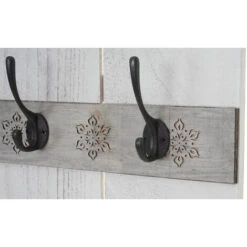 Serie Vintage Appendiabiti Guardaroba HWC-C89 Home 91x60cm Bianco 11 Serie Vintage Appendiabiti Guardaroba HWC-C89 Home 91x60cm Bianco -Vendite HOMCOM || VIDAXL || Songmics 24734242 5