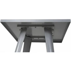 Tavolo Tavolino Da Bar HWC-A73 Metallo Grigio -Vendite HOMCOM || VIDAXL || Songmics 24734841 4