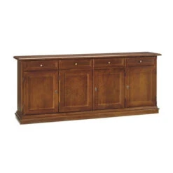 MOBILI 2G - Madia Credenza In Legno 4 Porte Tinta Noce 205X42X86 8 MOBILI 2G - Madia Credenza In Legno 4 Porte Tinta Noce 205X42X86 -Vendite HOMCOM || VIDAXL || Songmics 26312171 2