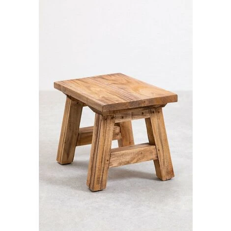 SKLUM Panca In Legno Riciclato Rieve 52 Cm 7 SKLUM Panca In Legno Riciclato Rieve 52 Cm - immagine 5