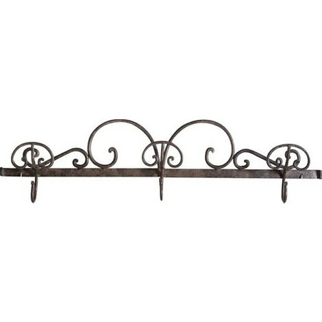 Appendiabiti Da Parete 88x21x7 Cm Attaccapanni Da Muro In Ferro 3 Ganci Appendiabiti Shabby Chic Appendiabiti Ingresso 3 Appendiabiti Da Parete 88x21x7 Cm Attaccapanni Da Muro In Ferro 3 Ganci Appendiabiti Shabby Chic Appendiabiti Ingresso