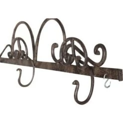 Appendiabiti Da Parete 88x21x7 Cm Attaccapanni Da Muro In Ferro 3 Ganci Appendiabiti Shabby Chic Appendiabiti Ingresso 7 Appendiabiti Da Parete 88x21x7 Cm Attaccapanni Da Muro In Ferro 3 Ganci Appendiabiti Shabby Chic Appendiabiti Ingresso -Vendite HOMCOM || VIDAXL || Songmics 26859000 3