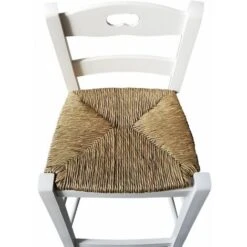 Sgabello Snack Seduta Paglia H67 Bianco 11 Sgabello Snack Seduta Paglia H67 Bianco -Vendite HOMCOM || VIDAXL || Songmics 26879729 5