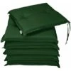 Detex Cuscini Per Sedia Boston Coprisedie Imbottito Set 6 Pezzi Idrorepellente Cucina Giardino Verde 2 Detex Cuscini Per Sedia Boston Coprisedie Imbottito Set 6 Pezzi Idrorepellente Cucina Giardino Verde -Vendite HOMCOM || VIDAXL || Songmics 27593560 1