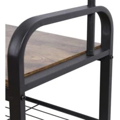 Attaccapanni Appendiabiti Panca Scarpiera Metallo Legno Ingresso Design Moderno 11 Attaccapanni Appendiabiti Panca Scarpiera Metallo Legno Ingresso Design Moderno -Vendite HOMCOM || VIDAXL || Songmics 28404282 5