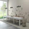 Tavolo Da Pranzo Allungabile Bianco Frassinato. Tavoli 2 Tavolo Da Pranzo Allungabile Bianco Frassinato. Tavoli -Vendite HOMCOM || VIDAXL || Songmics 28506204 1