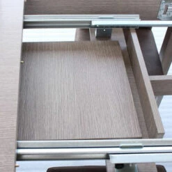 Tavolo Da Pranzo Allungabile Bianco Frassinato. Tavoli -Vendite HOMCOM || VIDAXL || Songmics 28506204 3