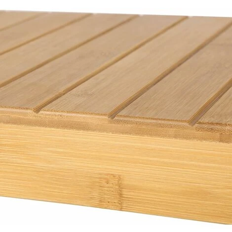 Songmics Scarpiera Porta Scarpe Scaffale Sgabello Di Legno Bambù 70 X 28 X 45cm LBS04N 6 Songmics Scarpiera Porta Scarpe Scaffale Sgabello Di Legno Bambù 70 X 28 X 45cm LBS04N - immagine 4