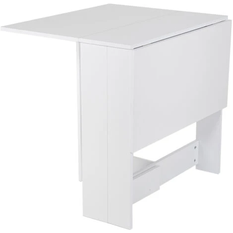 Tavolo Pieghevole Bianco Puro 103 * 76 * 73,4 Cm 5 Tavolo Pieghevole Bianco Puro 103 * 76 * 73,4 Cm - immagine 4