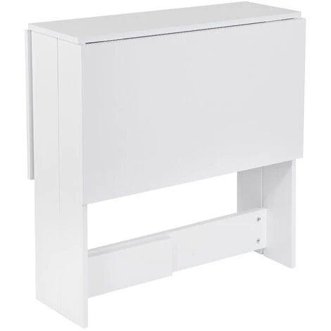 Tavolo Pieghevole Bianco Puro 103 * 76 * 73,4 Cm 6 Tavolo Pieghevole Bianco Puro 103 * 76 * 73,4 Cm - immagine 5