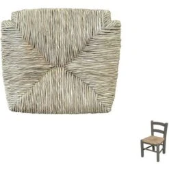 Ricambio Seduta Per Sediolina Bambini In Paglia Di Fiume