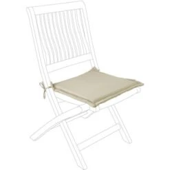 Cuscino Per Sedia Trapuntato In Poliestere 180 Idrorepellente Per Interno Ed Esterno. -Choco / 1 Pezzo -Vendite HOMCOM || VIDAXL || Songmics 31564820 5