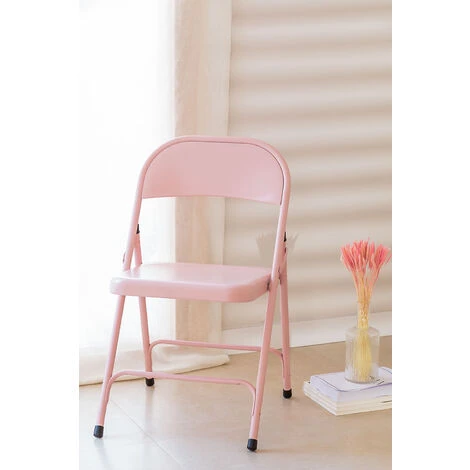 SKLUM Pack 2 Sedie Pieghevoli Ukla Zucchero Filato Rosa 4 SKLUM Pack 2 Sedie Pieghevoli Ukla Zucchero Filato Rosa - immagine 2