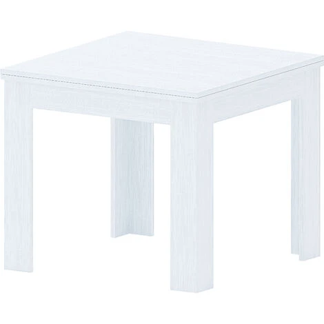 Tavolo Da Pranzo In Legno Allungabile A Libro Fino A 180 Cm Ideale Salotto Cucina Soggiorno Tavolino Consolle Salone Design Moderno Elegante Posadas 180 X 90 X 79 Cm (Bianco Frassino) 5 Tavolo Da Pranzo In Legno Allungabile A Libro Fino A 180 Cm Ideale Salotto Cucina Soggiorno Tavolino Consolle Salone Design Moderno Elegante Posadas 180 X 90 X 79 Cm (Bianco Frassino) - immagine 3