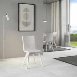 Sedia Cucina In Similpelle E Gambe In Legno. Sedie 8 Sedia Cucina In Similpelle E Gambe In Legno. Sedie -Vendite HOMCOM || VIDAXL || Songmics 33167439 3