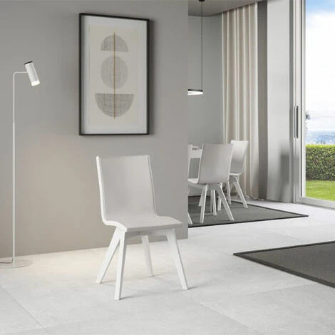 Sedia Cucina In Similpelle E Gambe In Legno. Sedie 5 Sedia Cucina In Similpelle E Gambe In Legno. Sedie - immagine 3