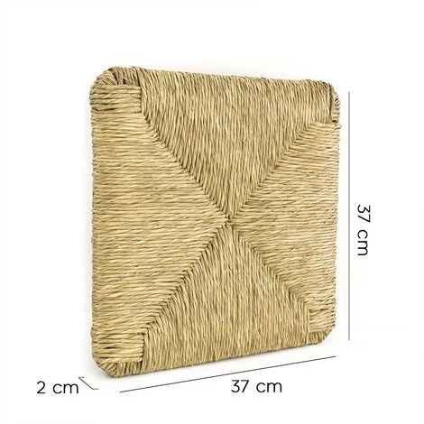Ricambio Seduta Art. 901 In Paglia Naturale Telaio Fondo Per Sedia Pisa 37x37cm 5 Ricambio Seduta Art. 901 In Paglia Naturale Telaio Fondo Per Sedia Pisa 37x37cm - immagine 3
