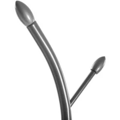 Versa Swindon Appendiabiti Da Terra In Stile Minimalista, Attaccapanni Da Terra Per Ingresso, Con 9 Ganci O Appendiabiti , Misure (A X L X L) 185 X 32 X 32 Cm, Metallo, Colore Grigio -Vendite HOMCOM || VIDAXL || Songmics 33860987 4