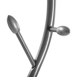 Versa Swindon Appendiabiti Da Terra In Stile Minimalista, Attaccapanni Da Terra Per Ingresso, Con 9 Ganci O Appendiabiti , Misure (A X L X L) 185 X 32 X 32 Cm, Metallo, Colore Grigio -Vendite HOMCOM || VIDAXL || Songmics 33860987 5