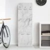 Appendiabiti - Bianco Carrara - Dimensione LxH: 119cm X 39cm 2 Appendiabiti - Bianco Carrara - Dimensione LxH: 119cm X 39cm -Vendite HOMCOM || VIDAXL || Songmics 34226700 1