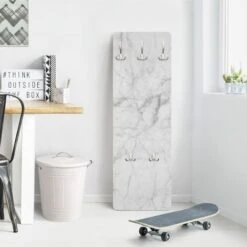 Appendiabiti - Bianco Carrara - Dimensione LxH: 119cm X 39cm 9 Appendiabiti - Bianco Carrara - Dimensione LxH: 119cm X 39cm -Vendite HOMCOM || VIDAXL || Songmics 34226700 3