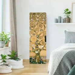 Appendiabiti Moderno - Gustav Klimt Albero Della Vita Dimensione LxH: 119cm X 39cm -Vendite HOMCOM || VIDAXL || Songmics 34226711 3