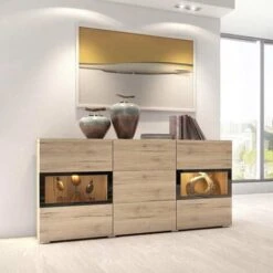 Vendite HOMCOM || VIDAXL || Songmics 11 Credenza Moderna 2 Ante Rovere EMOTION Gihome® Madia Buffet Soggiorno Design
