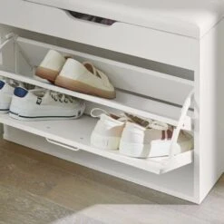 SoBuy Scarpiera Salvaspazio Slim, Portascarpe Salvaspazio Regolabili,scarpiere,scarpiera Pieghevole L60P30A50 Cm, Bianco FSR95-W -Vendite HOMCOM || VIDAXL || Songmics 37469548 4