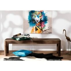 TORONTO 128 Panca In Legno Di Sheesham - Decapato / Smoked Cherry 178x35x45 -Vendite HOMCOM || VIDAXL || Songmics 40503956 2